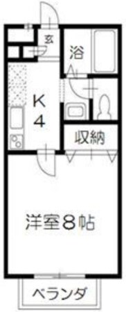 エスパシオCDの物件間取画像